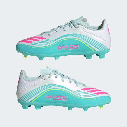adidas dla dzieci F50 MESSI LEAGUE przeznaczone do gry na naturalnym podłożu i innych nawierzchniach
